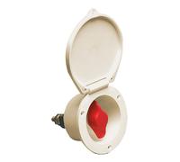 Staccabatteria Heavy Duty RAL 9010 - 1 PZ Osculati - 14.385.40 - 1438540