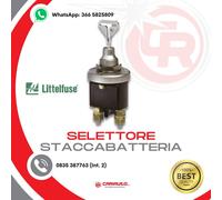Staccabatteria interruttore 12/24 250A Chiave Estraibile MADE IN ITALY