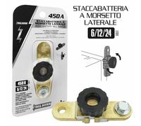 Staccabatteria per auto trattore barca moto autocarro camper 12 v 24 a morsetto