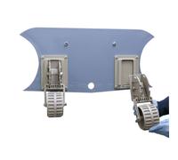 Staccabile Canotto Varo Ruote, Pieghevole Barca Canotto Gonfiabile Costina Ruote