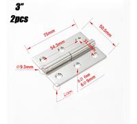 Staccabile Cerniera Infilare Giunto Bandiera Decollare 1-3 Porta Acciaio Tools