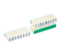 Staccabile Lettera Timbri,2 Set AZ Alfabeto Timbro Set Timbro Dimensione 2
