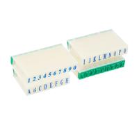 Staccabile Lettera Timbri Numero Timbri,2 Set AZ 0-9 Timbro Dimensione 4