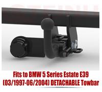 Staccabile Traino Barra Per BMW 5 E39 Familiare 1997-2004 & 13 Perno Bypass Kit