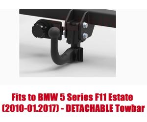 Staccabile Traino Barra Per BMW 5 F11 Familiare (2010-17) & 7 Perno Deviatore