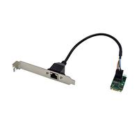 Staccatory I225-V M.2 B+M Scheda di Rete per Server 2.5G un Porta Singola I225 B3 Scheda di Rete per Apparecchiature di Controllo Industriale