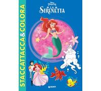 La Sirenetta. Staccattacca e colora. Con adesivi. Ediz. illustrata