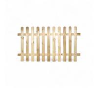 Staccionata a pannelli in legno di pino impregnato 180xH80 cm per esterno