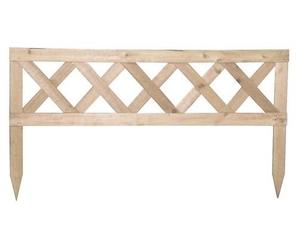 STACCIONATA COUNTRY H 50x90x2,4 DELIMITAZIONI RECINZIONI ARREDO PEZZI 2