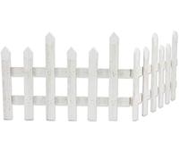 Staccionata decorativa in legno colore Bianco 9538