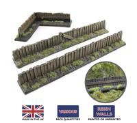 Staccionata di Legno | 20-28mm Modellismo Ferroviario Wargame Terrain