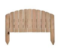 VERDELOOK Vampiro, Staccionata in Legno impregnato per Creare Una Recinzione a Onda, 54x27x47 cm