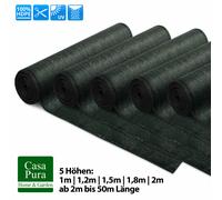 Staccionata Marius Verde Scuro Pravista Vento Copertura Rete Ombreggiante