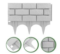 Staccionata Per Giardino Steccato Plastica Recinzione Del Perimetrale