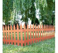 STACCIONATA STECCATO BORDURA RECINZIONE IN RESINA AIUOLE GIARDINO 7 PZ (28646)