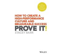Stacey Barr Prove It (Tascabile)