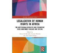 Stacey M. Mitchell Legalization of Human Rights in Africa (Copertina rigida)