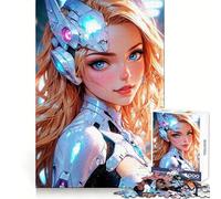 Stacey Starlight - Puzzle da 1000 pezzi "Avventuriera spaziale" per adolescenti, gioco stimolante per la mente, rilassante, con taglio preciso, da esporre 50x75cm