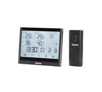 Hama Stazione meteorologica FULL TOUCH completa LED batteria nera