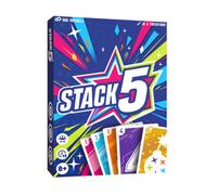 STACK 5, Gioco di Carte Famiglia e Sera, 2-6 Giocatori, Da 8 anni, | Picker, impilare e segnare punti... ma stazione alle trappole! Partite rapide per 2-6 giocatori, a partire da 8 anni.
