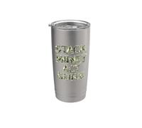 Stack Money, Act Broke, Paper Chase, Hustler Bicchiere termico in acciaio inox doppia parete