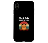 Stack sats costruire ricchezza risparmiare investire criptovalute futuro bitcoin Custodia per iPhone XS Max