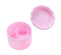 Stackable Nails Brush Cleaning with Lid for Quick Glittering Removal Nails Brush Cleaner Professional Salon Accessories Nails Brush Cleaner