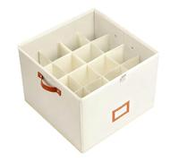 Stackable Shoe Organizer - 14.17 Inches Storage Divider Box for Kids Toys and Footwear, Closet Storage System with Modular Design, Space Management Solution for Dorm Apartment Entryway Hallway Garage
