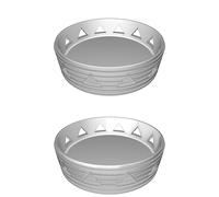 Stackable Soap Holder for Round & Oval Soaps 60-75mm Compatible with DM Alverde