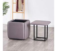 Stackable Sofa Chair Stool,Combination Outdoor Party Ottoman Vanity Stool Organizer Sofa Creative Waterproof Stool Seat 5 in 1 Seating Cube,2,Enchanting12