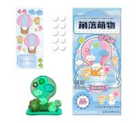 Stackable Stickers - 3D Glow Cartoon Decals, Embossed Modular Decorative Stickers For Phone Case, Laptop And Notebook | Ideal For Journaling, Miniature Scenes, Desktop Decor And Craft Gift Projects