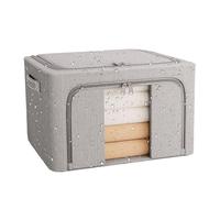 Stackable Storage - 24L, for Clothes Boxes | Zippered Organizer Bins for Closet, Pantry, Garage, Bedroom, Under Bed, RV, Travel, Camping, Dorm & Moving