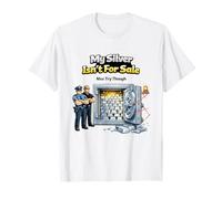 Stacker di lingotti Il Mio Argento Non è in Vendita Maglietta