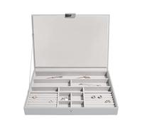 Stackers Coperchio portagioie Supersize grigio sassolino