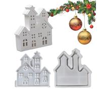 Stacking Christmas Tree Mold - Durable Reusable Silicone Mould for Beginners, Easy-to-Use Craft Supply | Ideal Concrete Clay Plaster Art Decoration Family School Studio DIY Holiday Projects