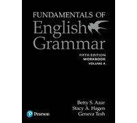 Stacy A. Hagen Azar-Hagen Grammar - (AE) - 5th Edition - Workbook A (Tascabile)