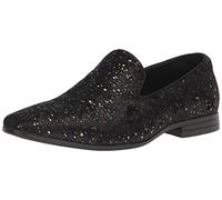 Stacy Adams Stellar Glitter Slipper Uomo, Nero, 48 EU
