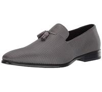 Stacy Adams Tazewell-Mocassini Senza Lacci con Nappe, Uomo, Grigio, 40.5 EU