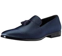 Stacy Adams Tazewell Tassel Slip-On Loafer, Mocassino Uomo, Marina Militare, 43 EU