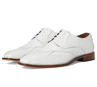Stacy Adams Tristano Bike Toe Lace Up, Oxford Uomo, Bianco, 42.5 EU Larga