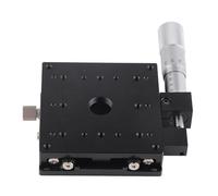 Stadi lineari GRCFUMO, stadio di traduzione micrometro, SEMX80 come tabella di diapositiva manuale micrometro Guida a rullo incrociato 80 mm 80 mm