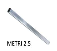 STADIA ALLUMINIO X MURATORE 60X30 LUNGHEZZA 2.5 METRI - Ferrero Ferramenta