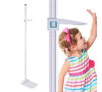Stadiometro portatile 20-210 cm, Misuratore di Altezza Medico, montaggio a parete dello stadiometro, asta di misurazione dell'altezza, di misurazione di altezza con l'esposizione doppia della scala