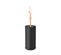 Stadler Form L-038 Lucy secerne oli essenziali con effetto fiamma fino a 7 ore di funzionamento a batteria, per relax e rilassamento, aromaterapia, diffusore di aromi nero, ABS, taglia unica