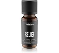 Stadler Form Relief 100% puro olio essenziale naturale, con eucalipto e profumo di legno caldo, allevia i sintomi del raffreddore; 10 ml di olio profumato, adatto per diffusori di aromi e lampade