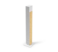 Stadler Form Ventilatore silenzioso Nick, ventilatore a torre con funzione girevole, 10 livelli di velocità, timer, con telecomando, per camera da letto, ufficio, soggiorno, con bambù naturale, bianco