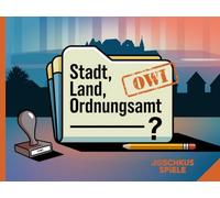 Stadt, Land, Fluss - Ordnungsamt Edition - Spielevorlage Spieleblock für den Öffentlich Dienst in der Behörde: 110 Spiele - Geschenk für Kollegen im Büro der öffentlichen Verwaltung - für Beamte