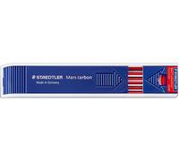 Stadtleler mars lumochrom 204 confezione con 12 miniere disegnate - miniera da 3 mm - lunghezza 130 mm - colore rosso NEW