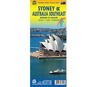 Stadtplan Sidney /Australia Southeast 1:7.500 / 2.000.000: doppelseitig, wasserfest Stpl.Sydney, Sydney Ferry Map Australia East