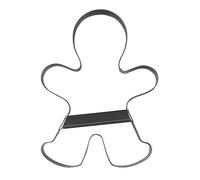 Städter 041332 - Forma per Tagliare la Pasta con omino Stilizzato, con Ponticello, in Acciaio Inox, 20,5 cm